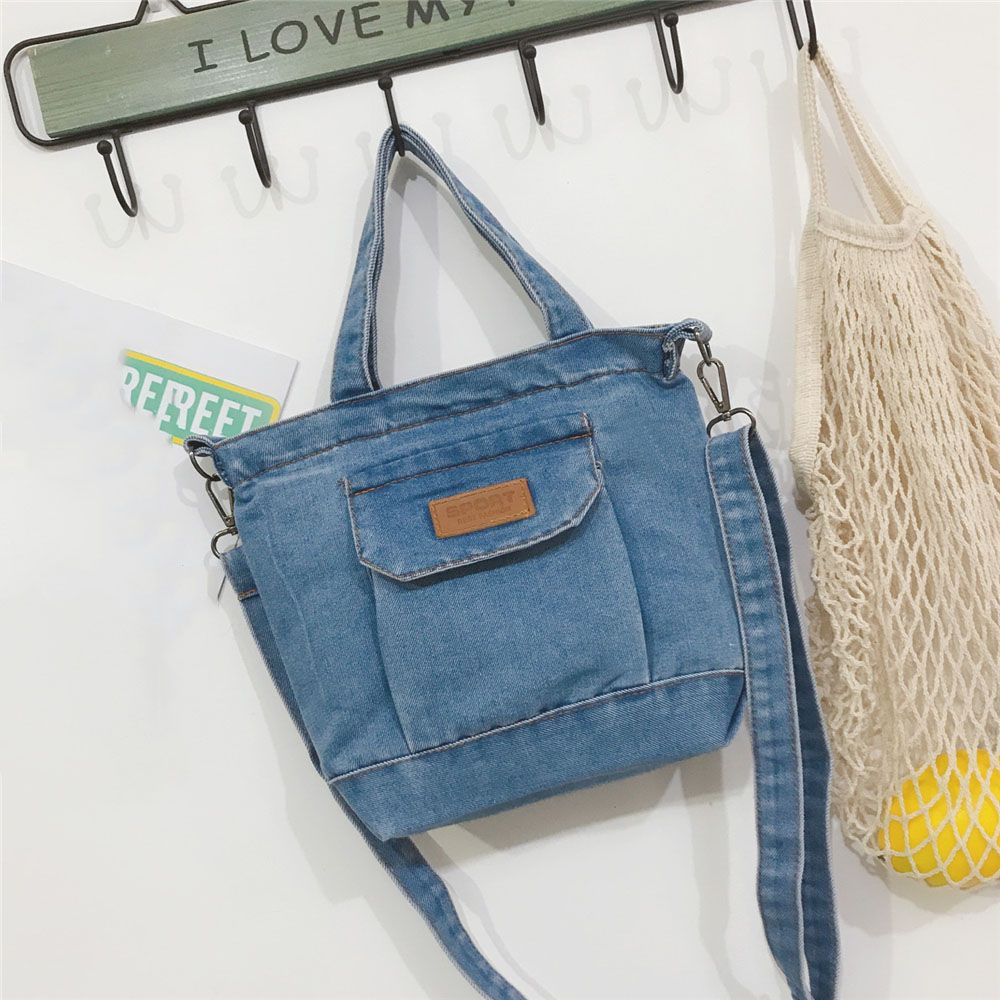 Women Bags Jeans - Denim Jeans Shoulder Bags Cool Girl