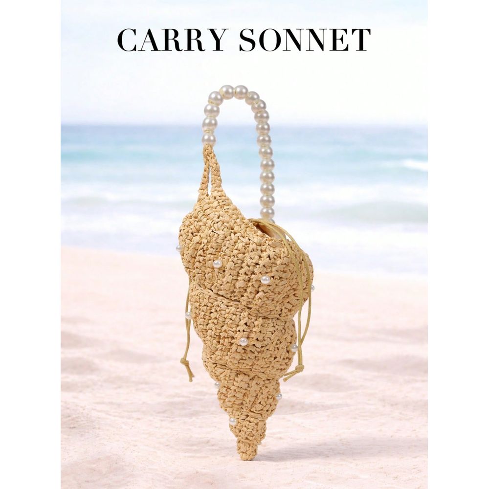 Women'S Tote Bags Designer - ShellShaped Tote Bag, Unique Design, Perfect