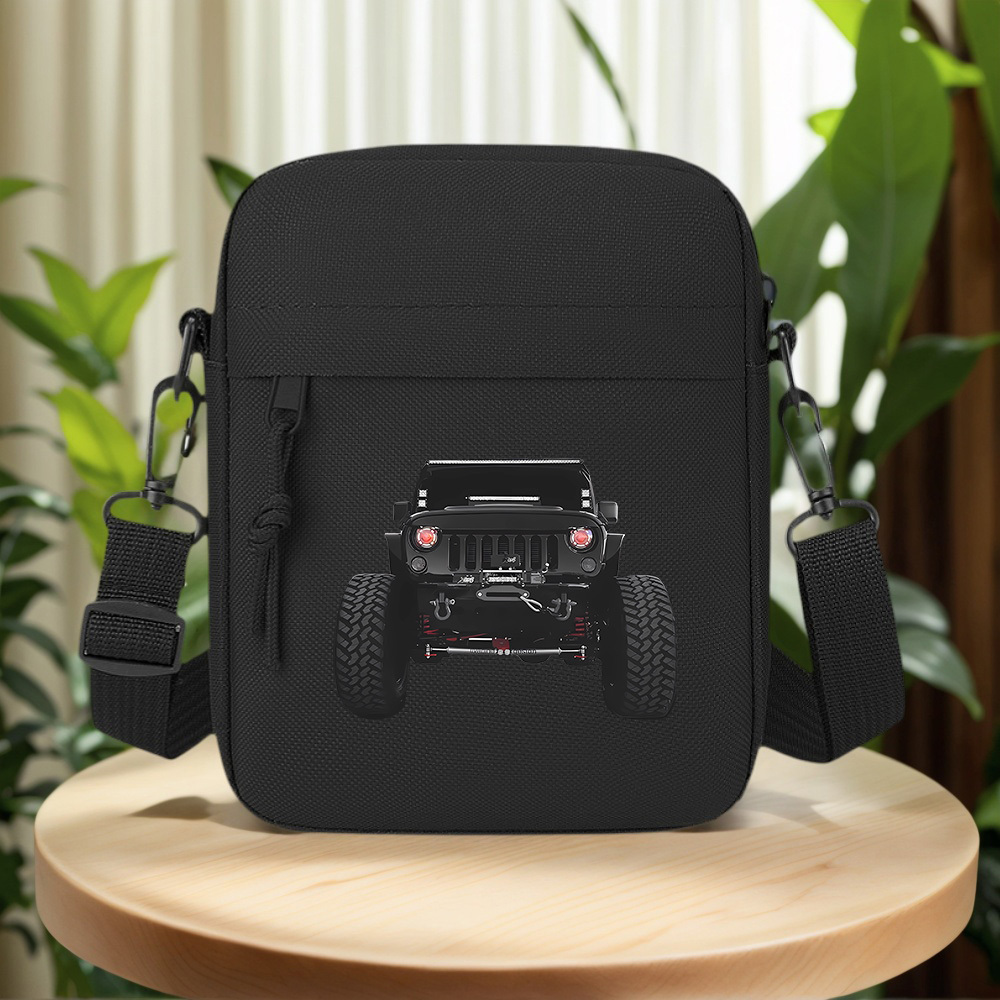 Black Jeep big tires front vie - Women'S Jeep Bags recension och pris