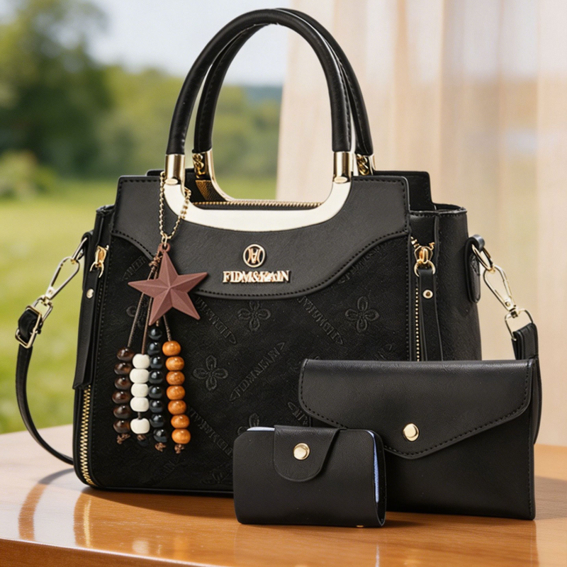 Stylish women's handbag, solid - Women Bags Luxury recension och pris