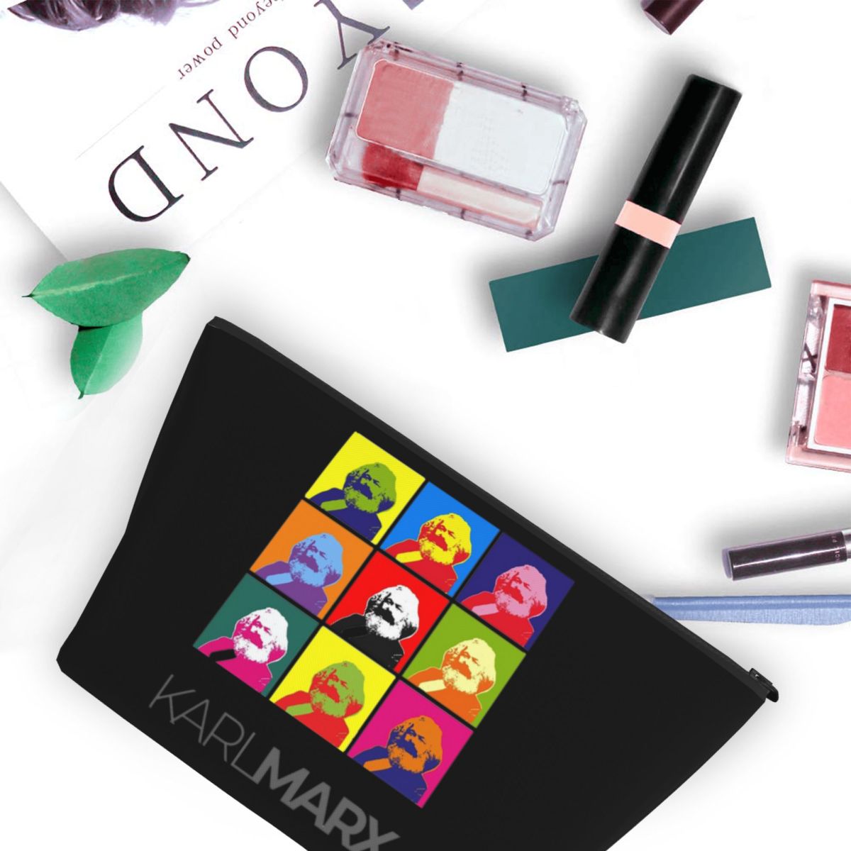 Karl Marx Makeup Bag for Women - Women'S Karl Bags recension och pris