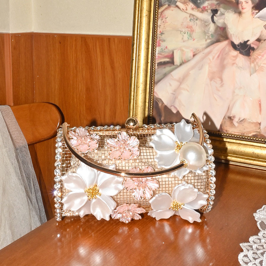 2025 Metallic Diamond Evening  - Evening Bag Beaded recension och pris