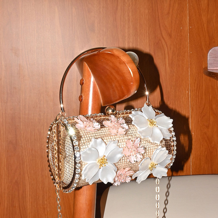 2025 Metallic Diamond Evening  - Evening Bag Beaded recension och pris