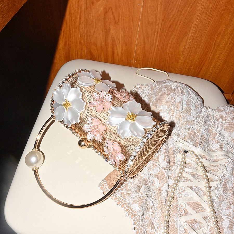 2025 Metallic Diamond Evening  - Evening Bag Beaded recension och pris