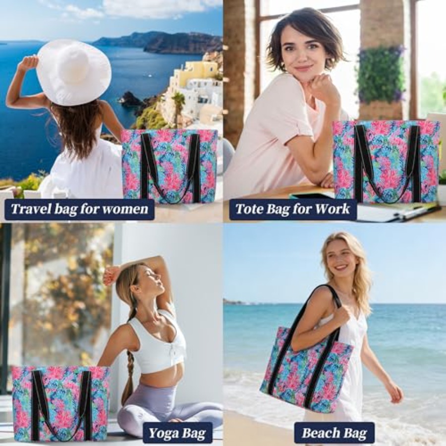 Tote Bag for Women with Laptop - Women'S Bags For Work recension och pris