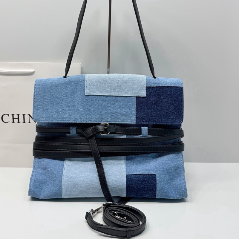 Color Block Denim Handbag Cros - Women Bags And Purses recension och pris