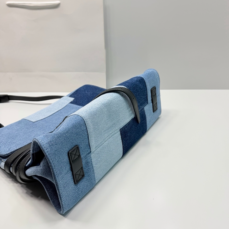 Color Block Denim Handbag Cros - Women Bags And Purses recension och pris