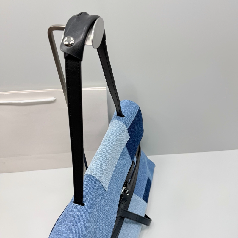 Color Block Denim Handbag Cros - Women Bags And Purses recension och pris