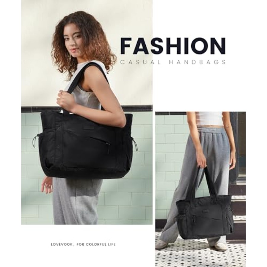 LOVEVOOK Tote Bag for Women, p - Women'S Bags For Work recension och pris