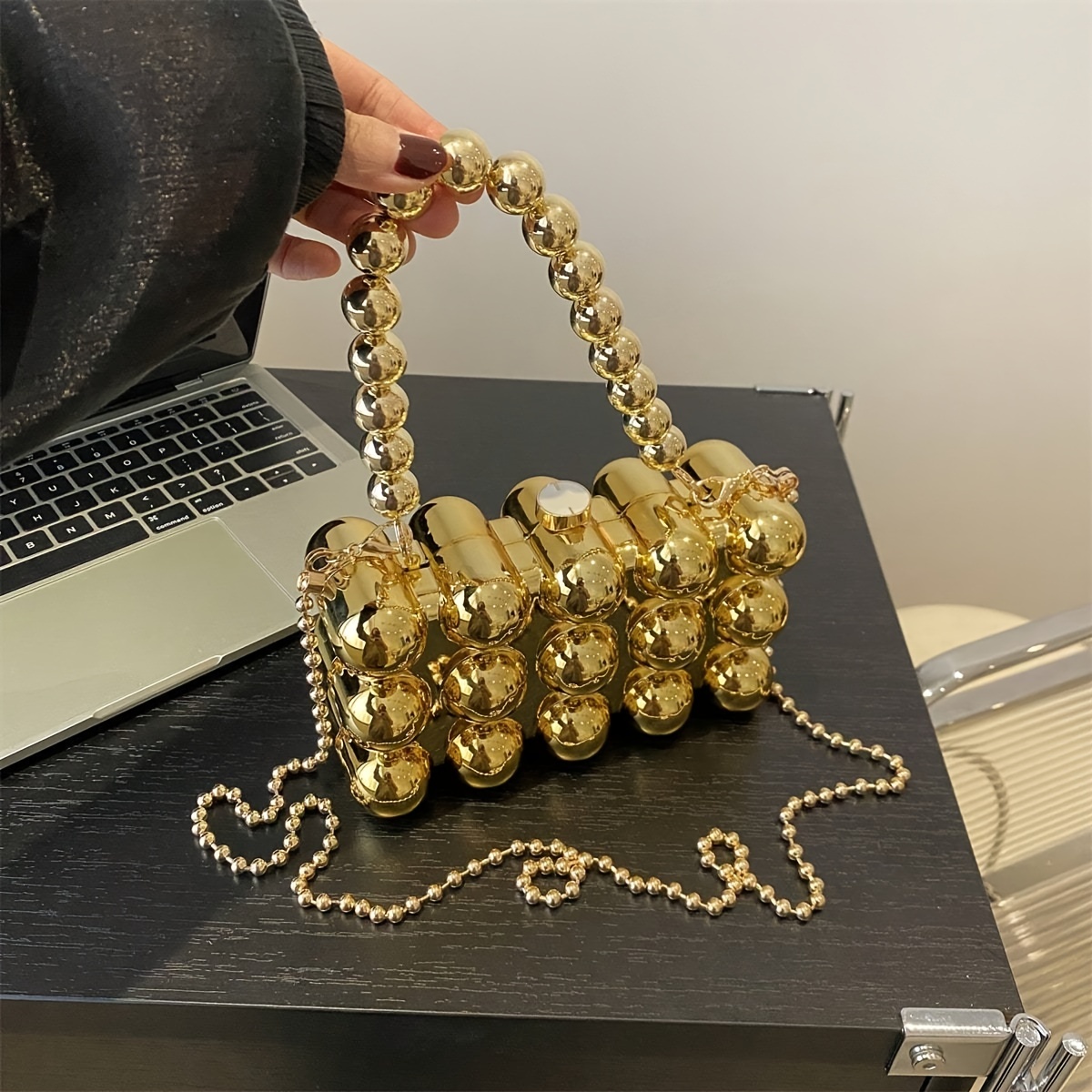 Luxury Designer Bag Crossbody  - Evening Bag Beaded recension och pris