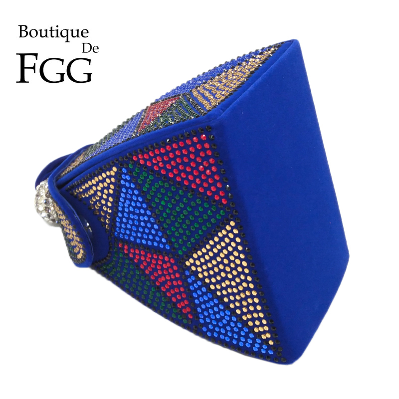 Boutique De FGG Pyramid Day Cl - Evening Bag Beaded recension och pris