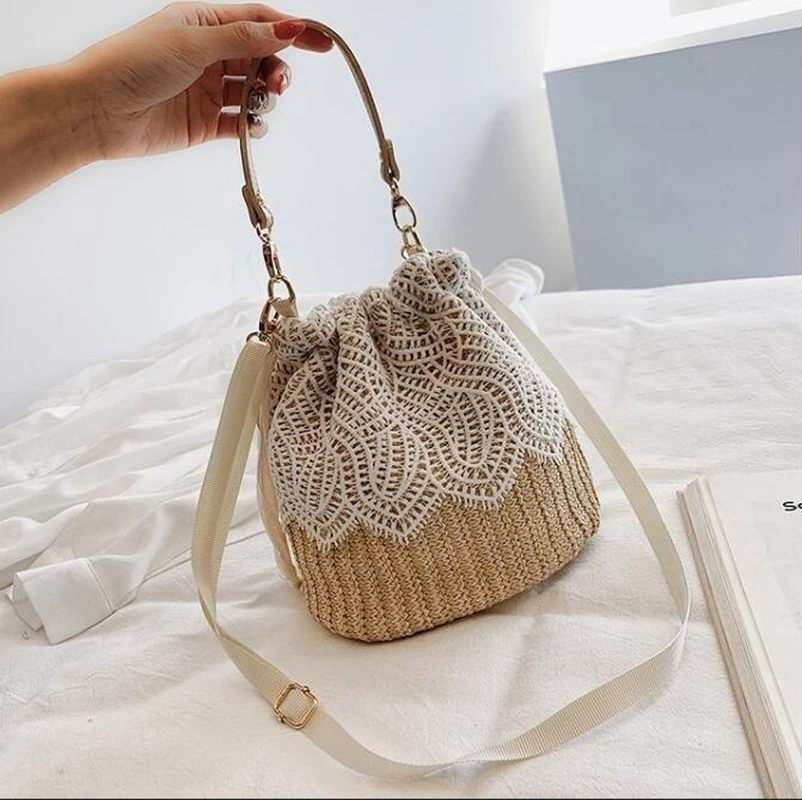 2023 New Straw Plaited Article - Women'S Bags Holiday recension och pris