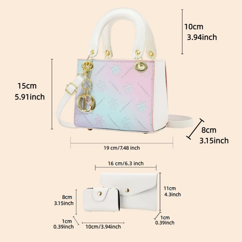 Gradient Printed Crossbody Sho - Women Bags And Purses recension och pris