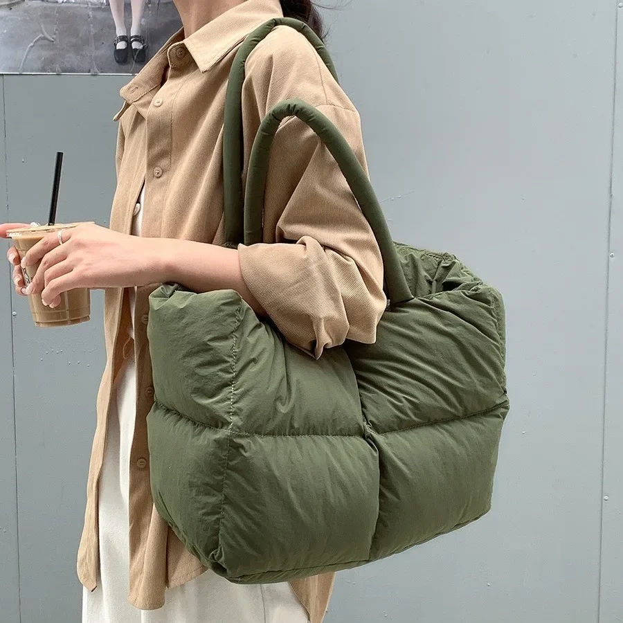 Cotton Padded Tote Large Quilt - Women'S Tote Bags Designer recension och pris