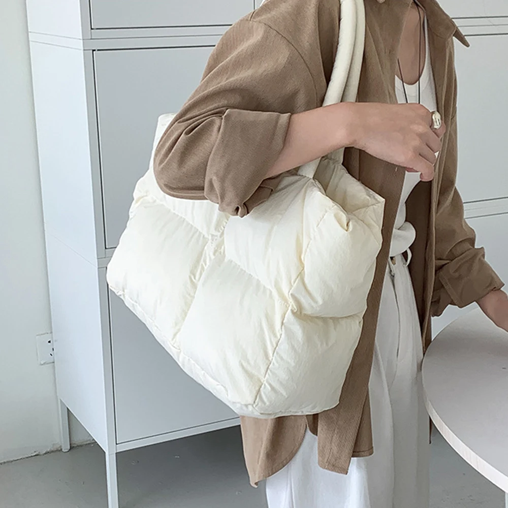 Cotton Padded Tote Large Quilt - Women'S Tote Bags Designer recension och pris