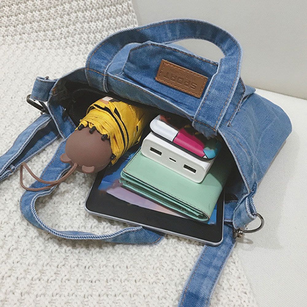 Denim Jeans Shoulder Bags Cool - Women Bags Jeans recension och pris