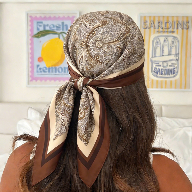 Luxury Women Silk Square Scarf - Women Bags Luxury recension och pris