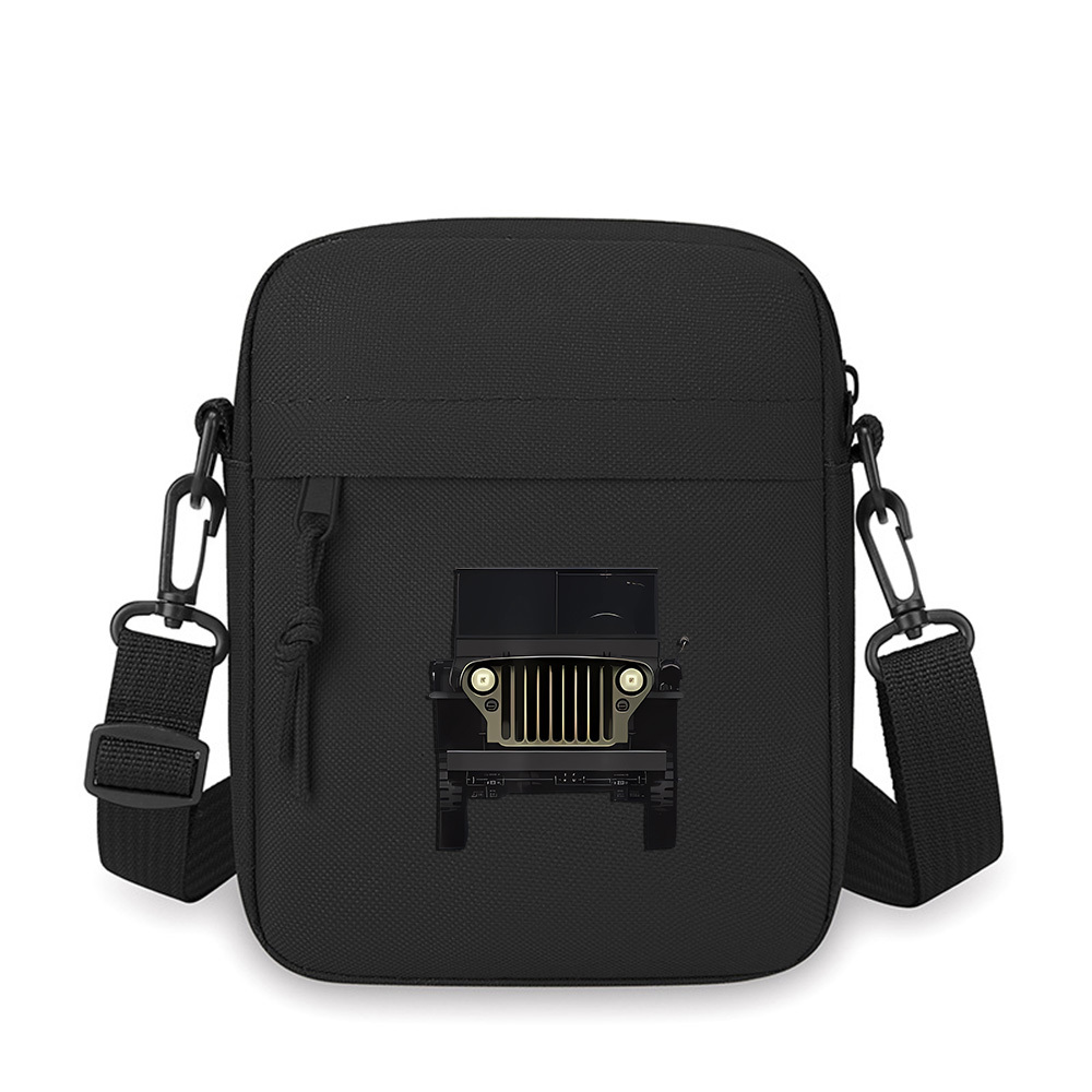 Black vintage Jeep car headlig - Women'S Jeep Bags recension och pris