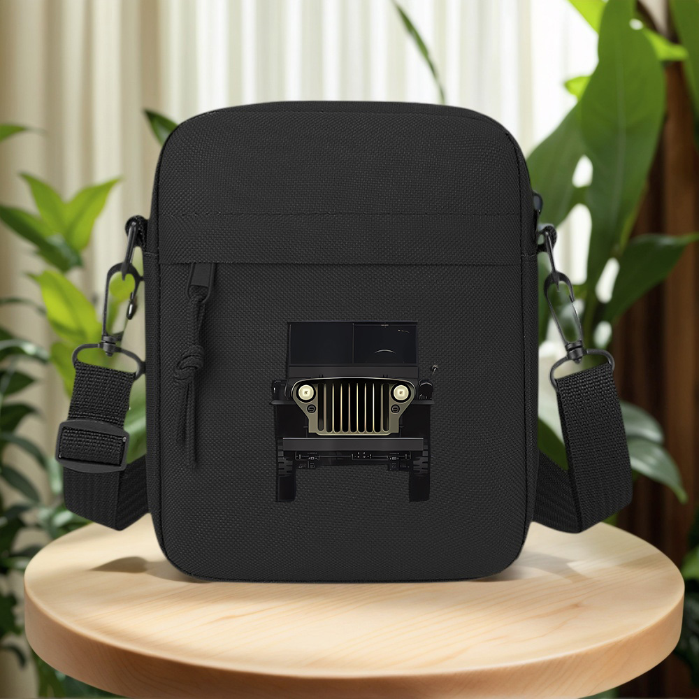 Black vintage Jeep car headlig - Women'S Jeep Bags recension och pris
