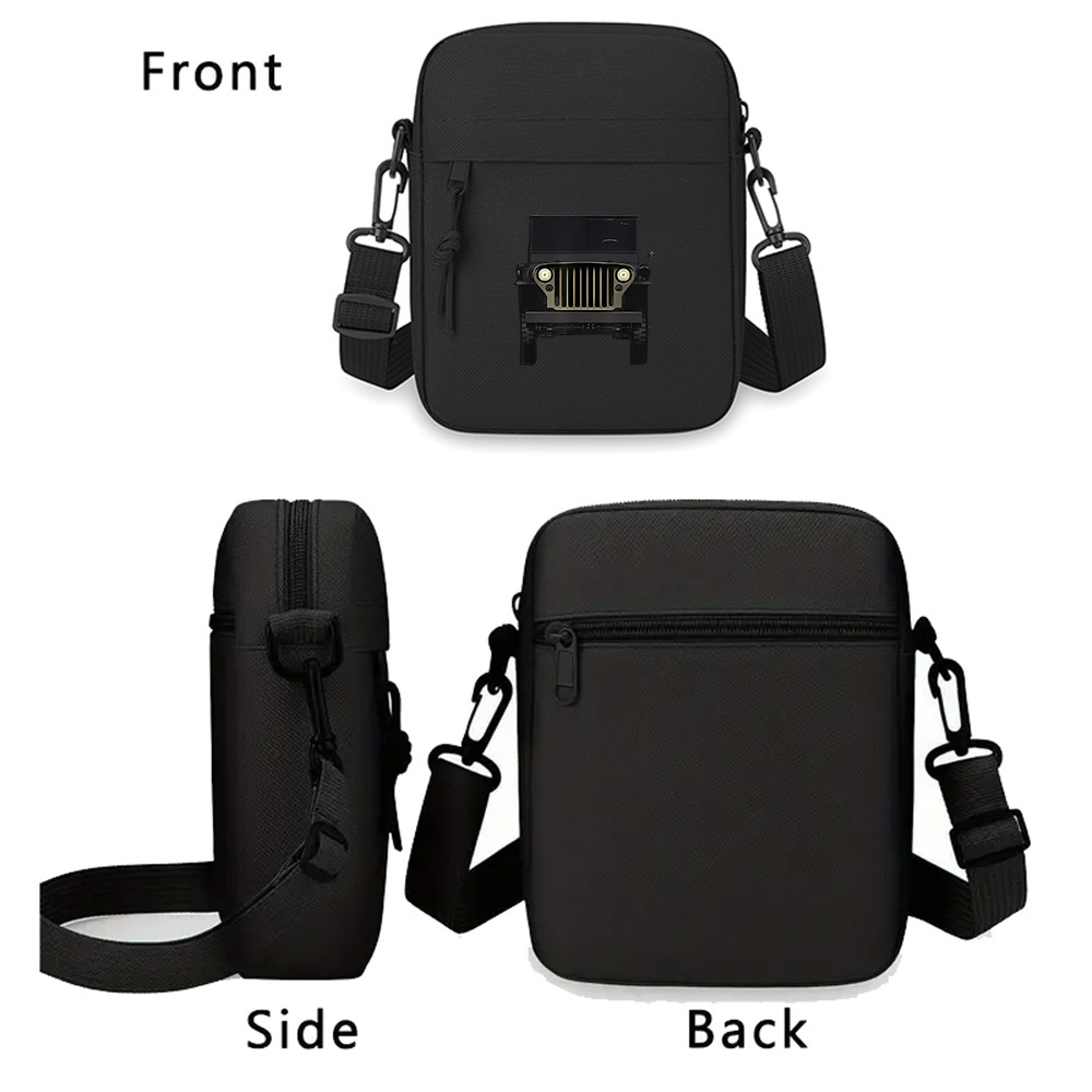Black vintage Jeep car headlig - Women'S Jeep Bags recension och pris