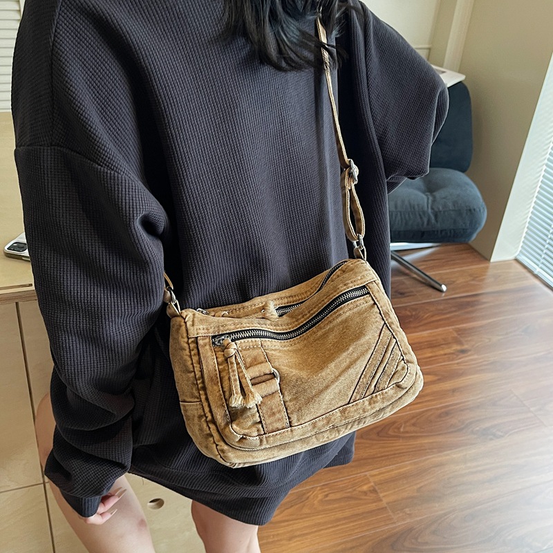 Women's Washed Denim Crossbody - Women Bags Jeans recension och pris