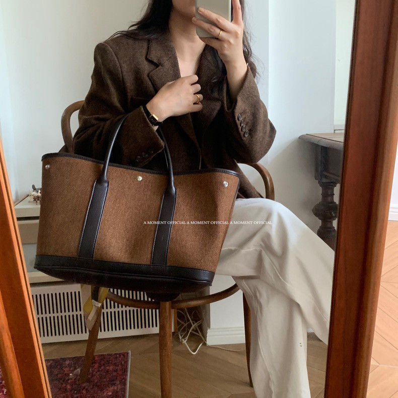 JIAERDI Retro Weave Tote Bag W - Women'S Bags Holiday recension och pris