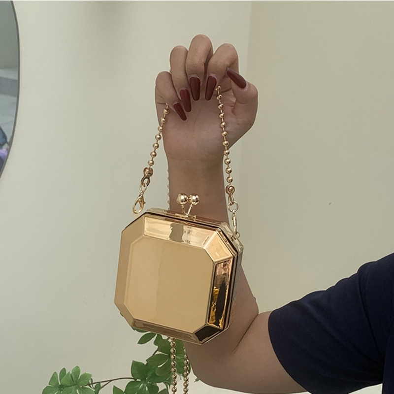 Mini Luxury Gold Party Evening - Women Bags Luxury recension och pris