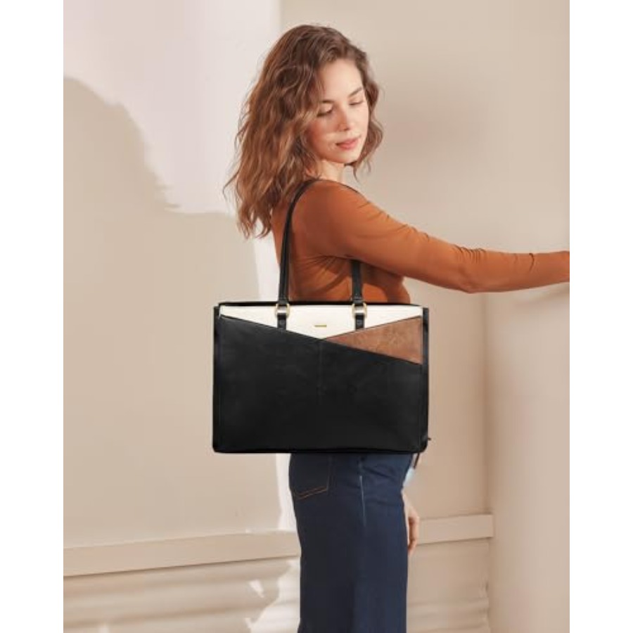 Vintage Leather Work Tote - La - Women'S Bags For Work recension och pris