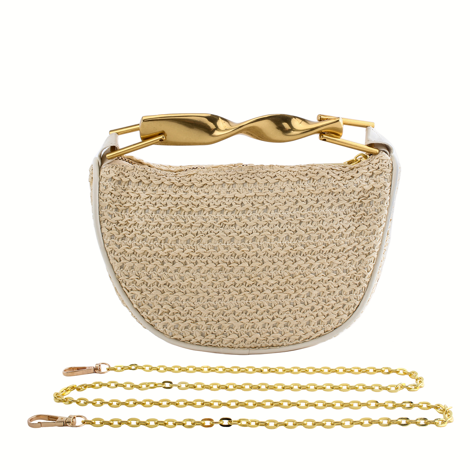 Causal Hobos Straw Woven Top-H - Women'S Bags Holiday recension och pris