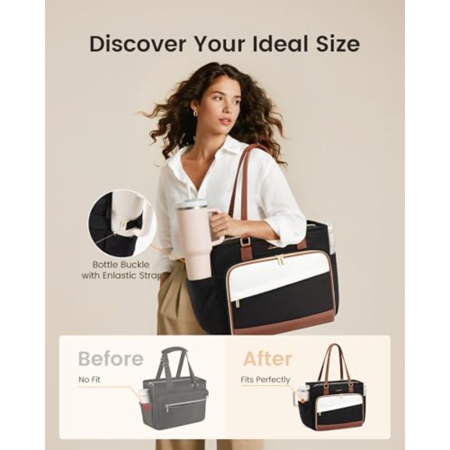 LOVEVOOK Teacher Tote Bag, Lap - Women'S Bags For Work recension och pris