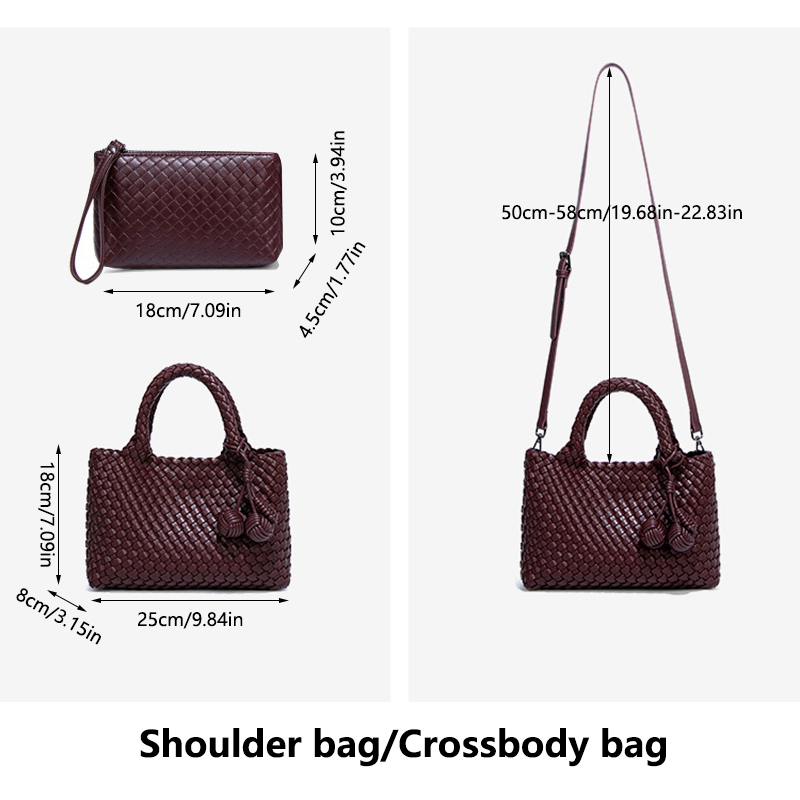 Woven Shopper Bag Fashionable  - Women'S Tote Bags Designer recension och pris
