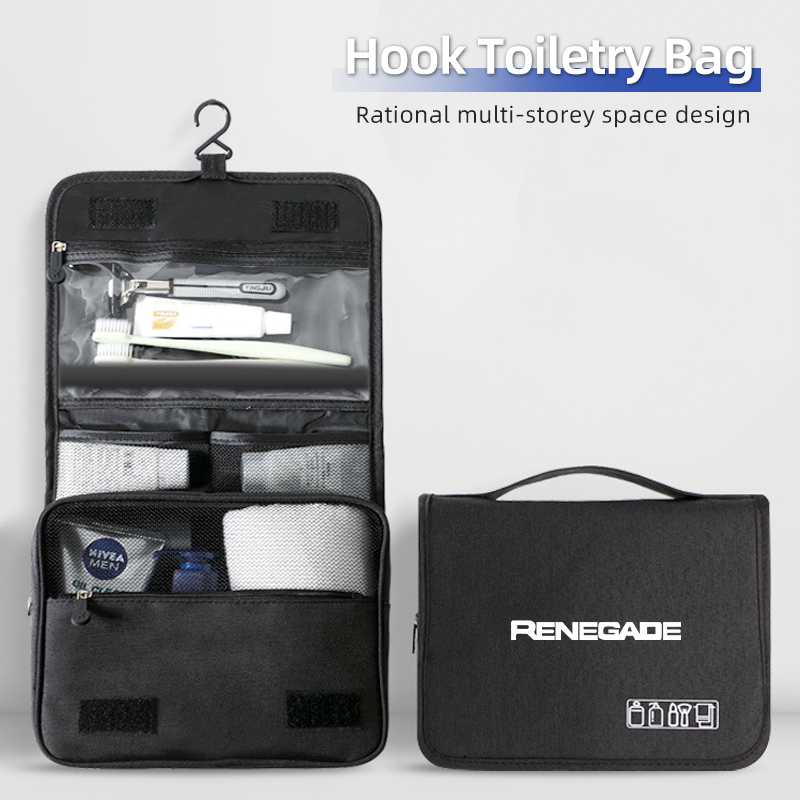 Car LOGO Portable Toiletry Was - Women'S Jeep Bags recension och pris
