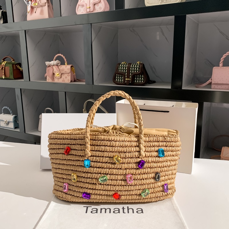 Summer Straw Woven Handmade Ha - Women'S Bags Holiday recension och pris