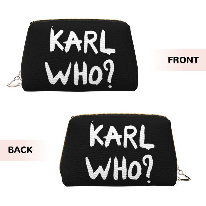 Karl Who Print Leather Makeup  - Women'S Karl Bags recension och pris