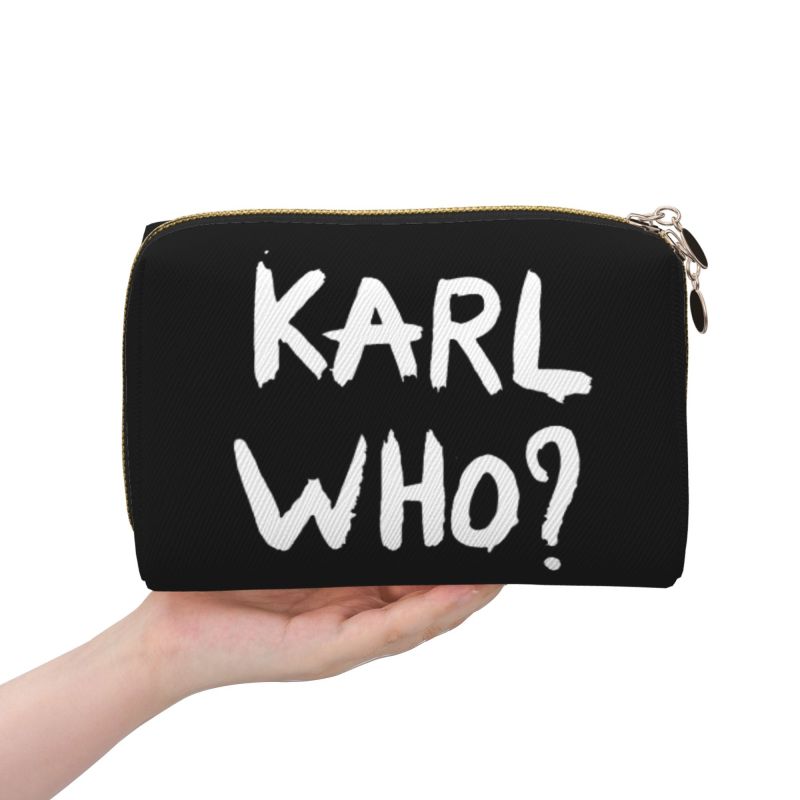 Karl Who Print Leather Makeup  - Women'S Karl Bags recension och pris