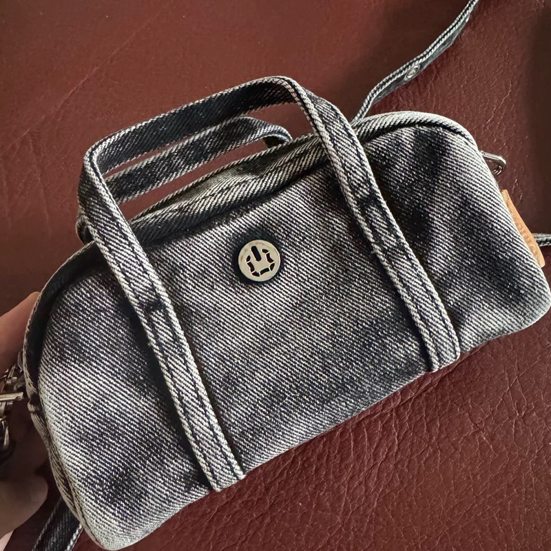 Korean Casual Mini Denim Box B - Women Bags Luxury recension och pris