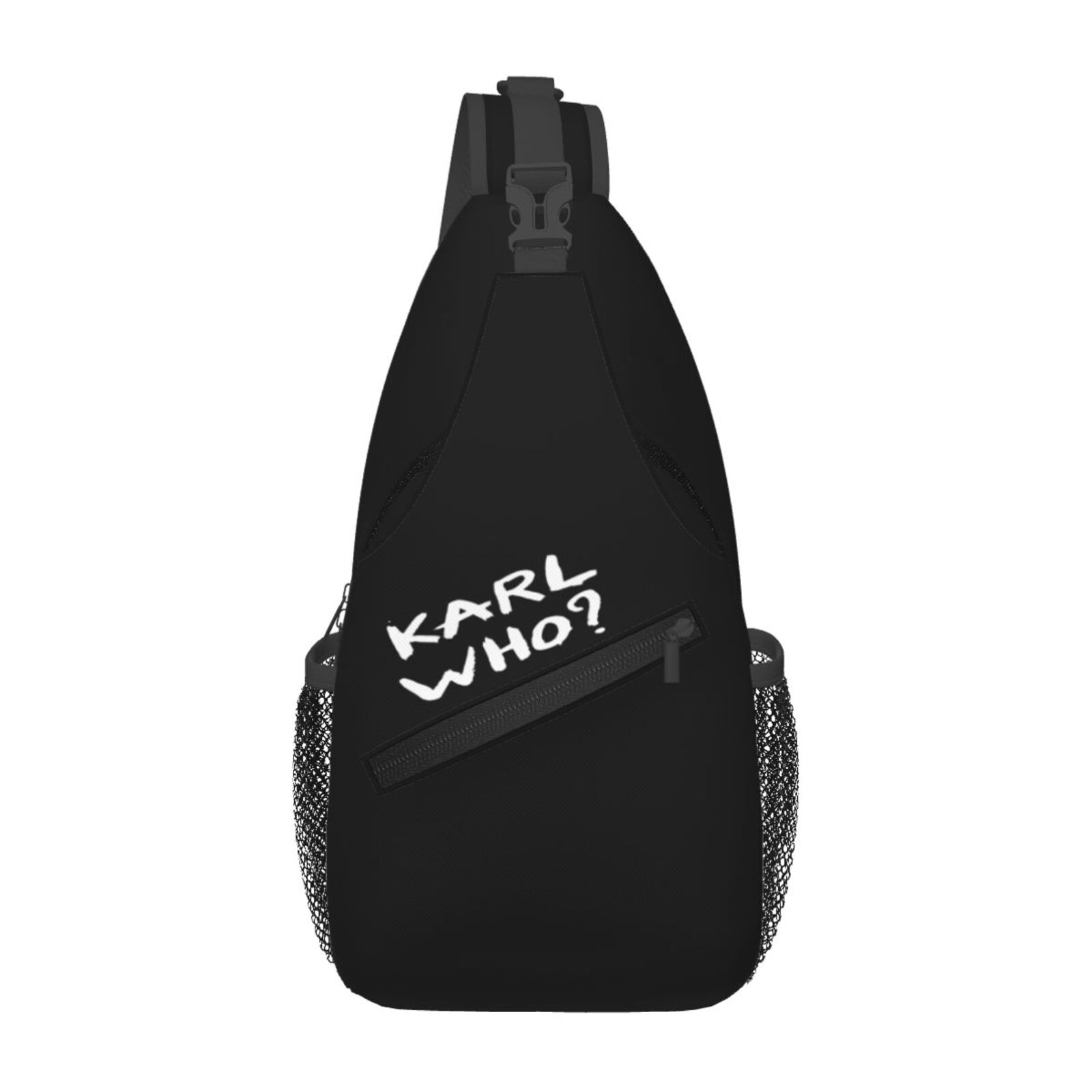 Karl Who Text Pattern Chest Ba - Women'S Karl Bags recension och pris