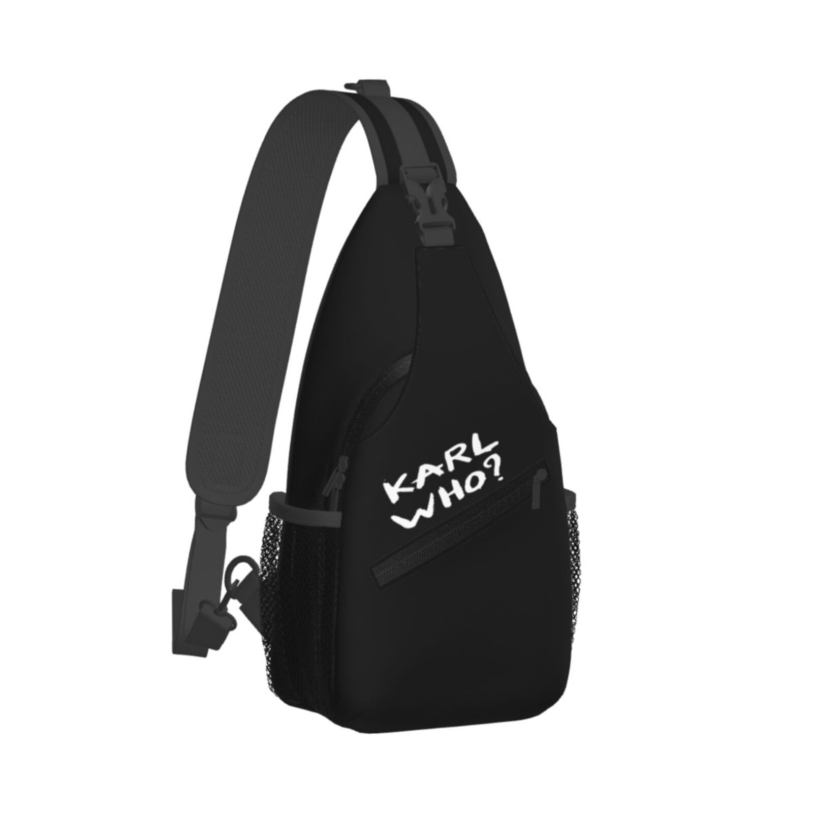 Karl Who Text Pattern Chest Ba - Women'S Karl Bags recension och pris