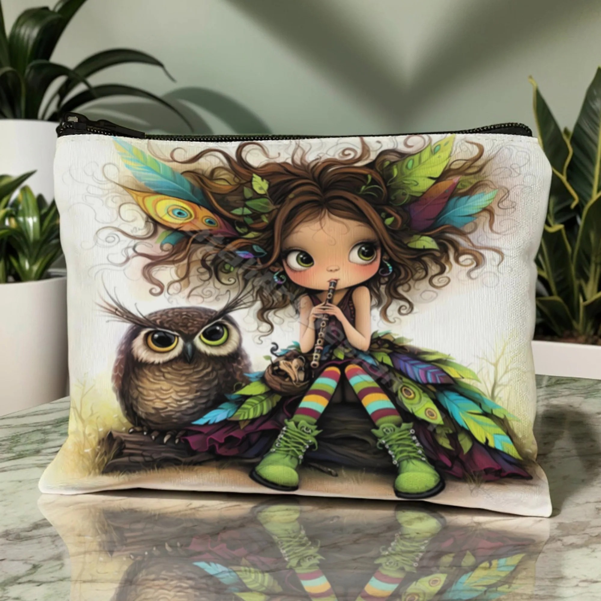 Cartoon Girl Makeup Bag Zipper - Women Bags And Purses recension och pris