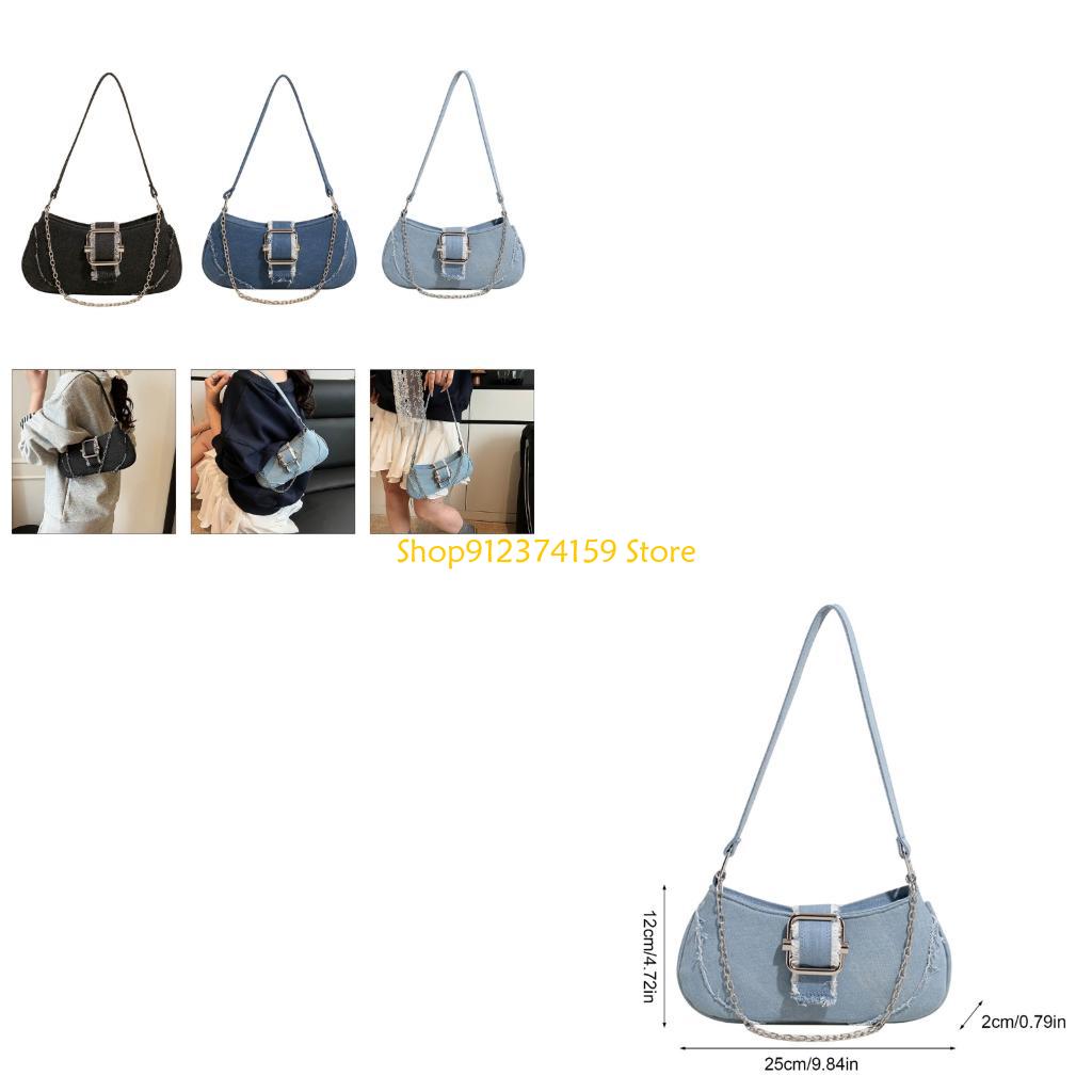 G5AE Stylish Jean Shoulder Bag - Women Bags Jeans recension och pris