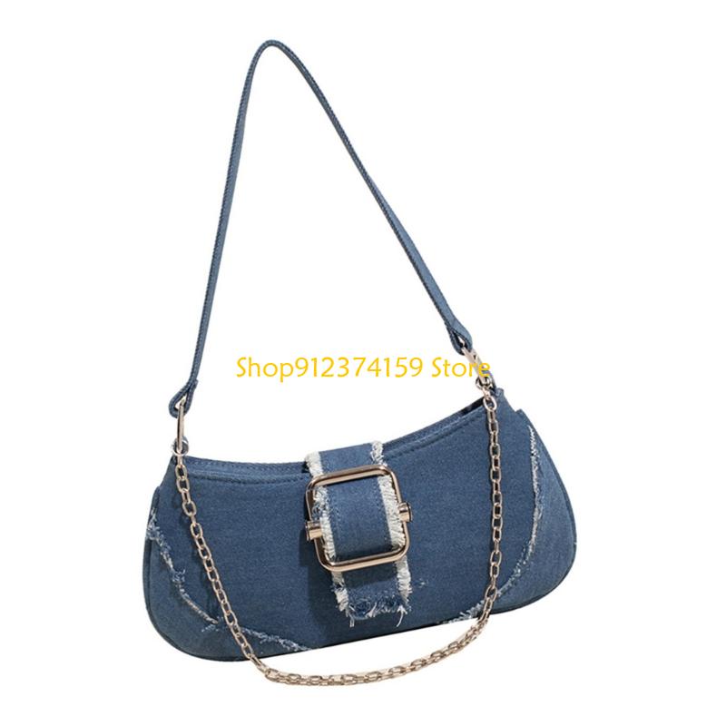 G5AE Stylish Jean Shoulder Bag - Women Bags Jeans recension och pris