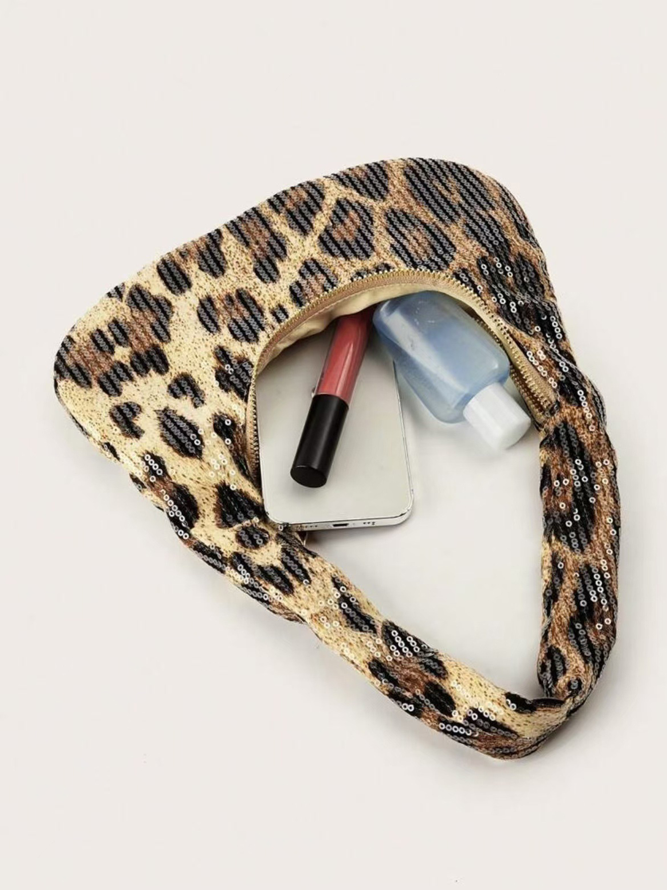 Sequin Leopard Print Evening C - Evening Bag Beaded recension och pris