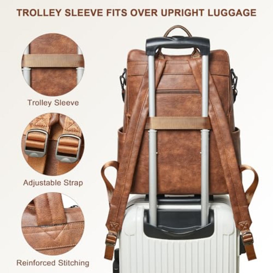 Laptop Backpack for Women 15.6 - Women Bags And Purses recension och pris