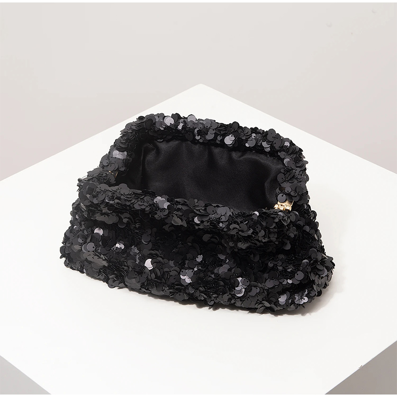 Sequined Clutch Bag New Women  - Evening Bag Beaded recension och pris