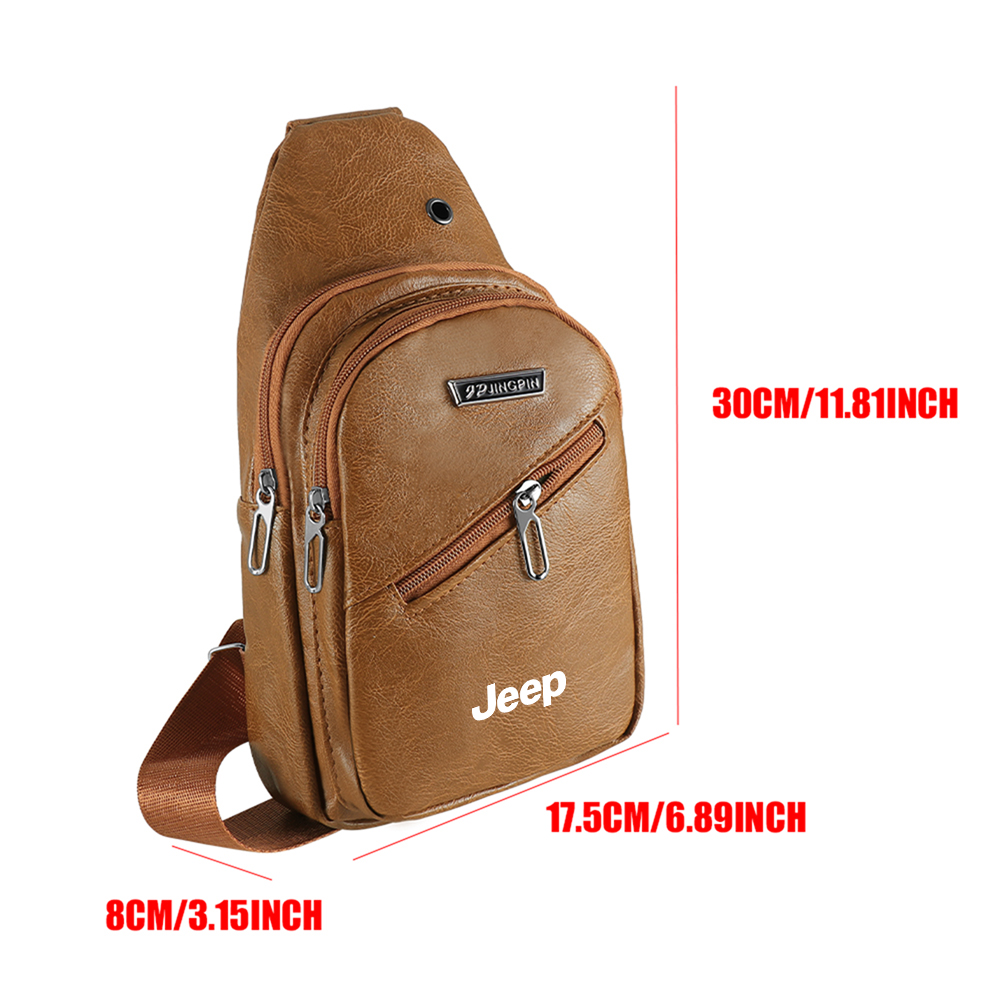 PU Crossbody Bag Chest Bags Wo - Women'S Jeep Bags recension och pris