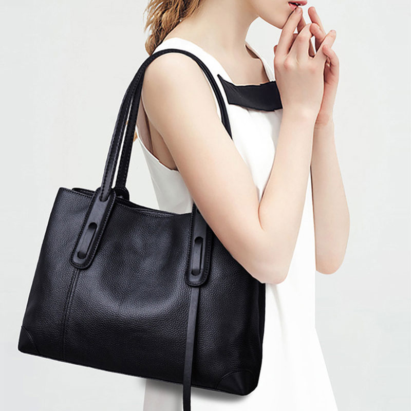 Genuine Leather Tote Bag Luxur - Women'S Tote Bags Designer recension och pris