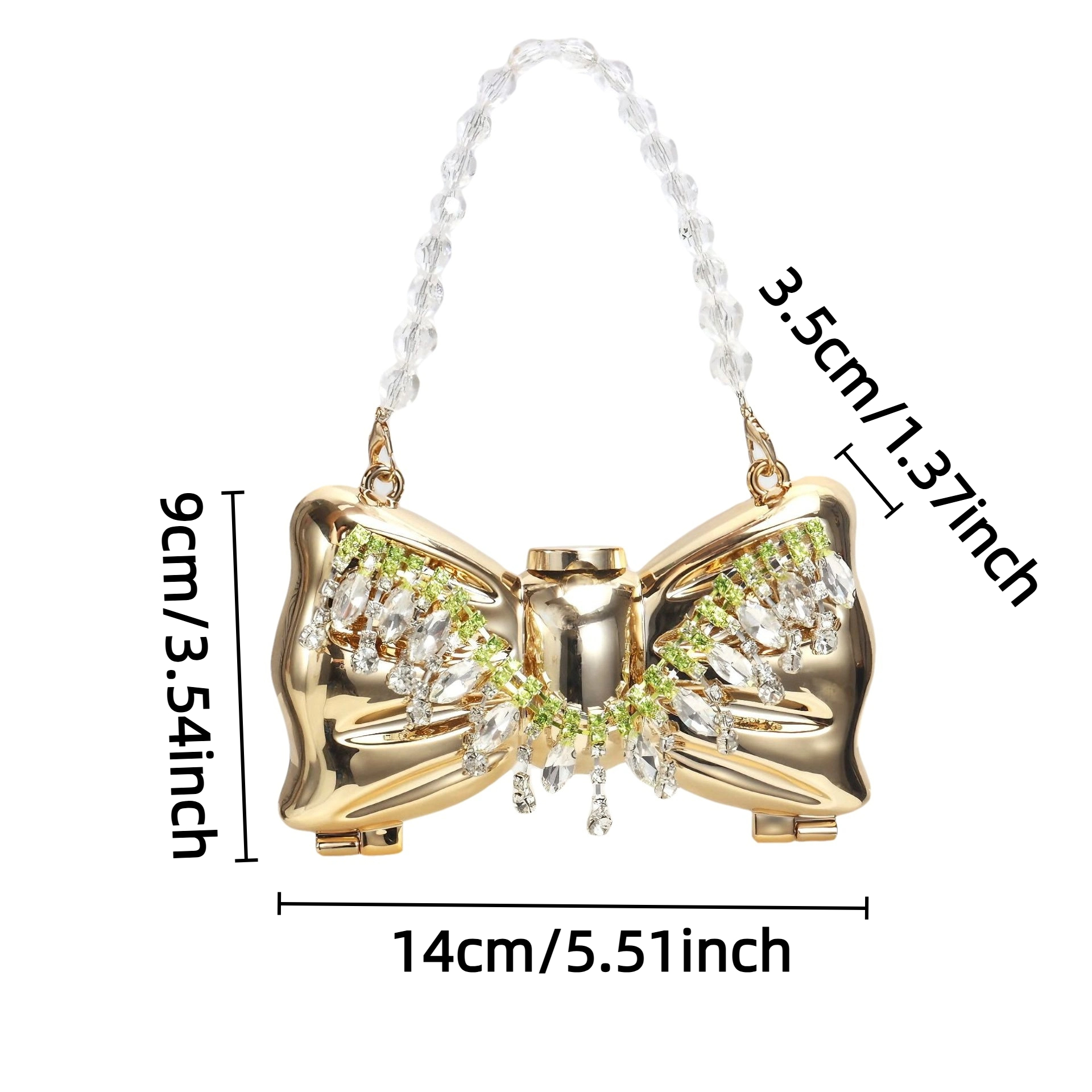 Luxury Fashion Metal Mini Hand - Women Bags Luxury recension och pris