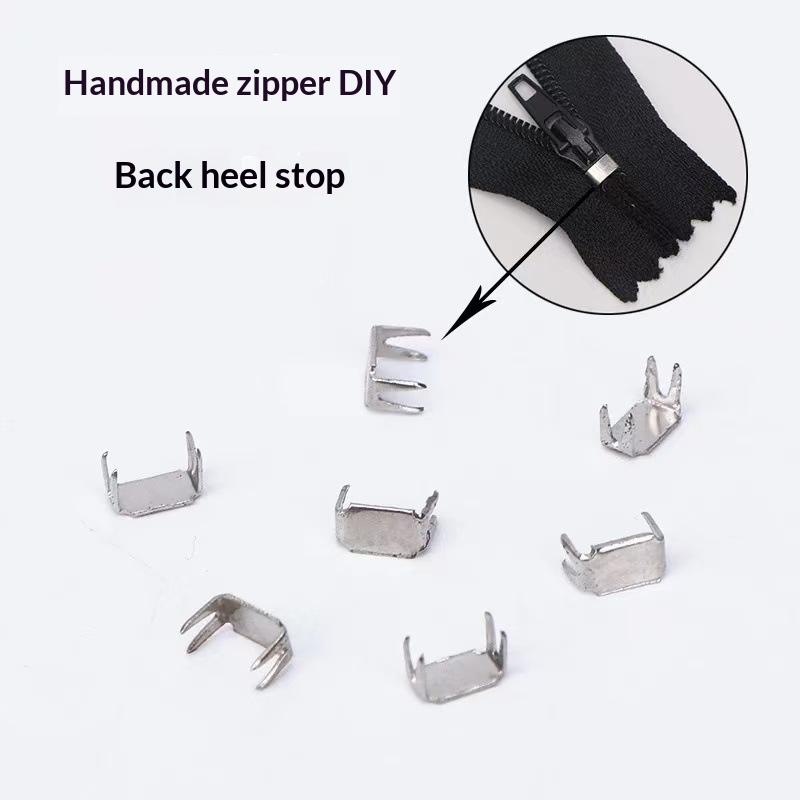 5# Metal Zipper Stop 20PCS Fou - Women Bags Jeans recension och pris