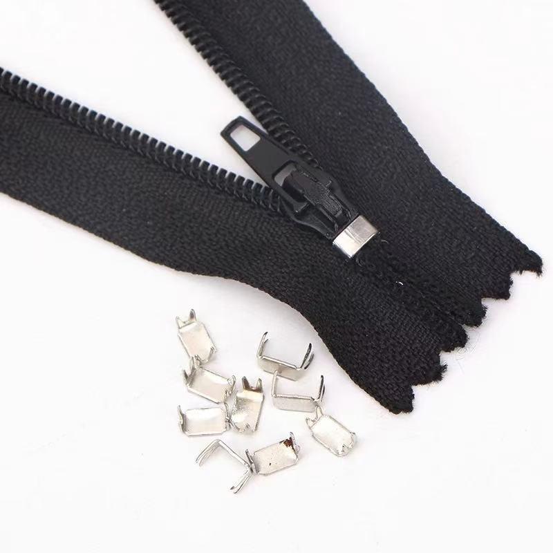 5# Metal Zipper Stop 20PCS Fou - Women Bags Jeans recension och pris